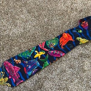 Addiction vintage silk hand made tie